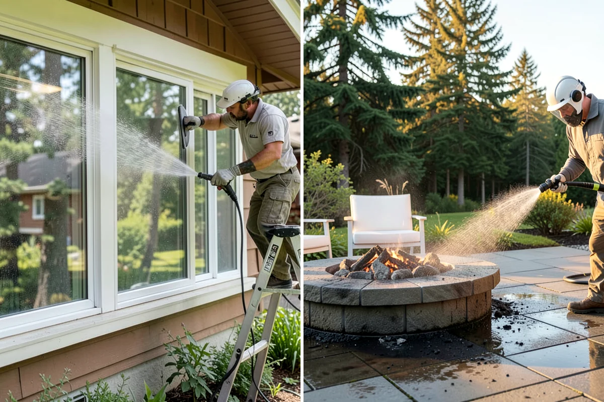 Driveway Oil Stain Removal in Seattle, King County, WA - Assess the age and depth of the oil staining