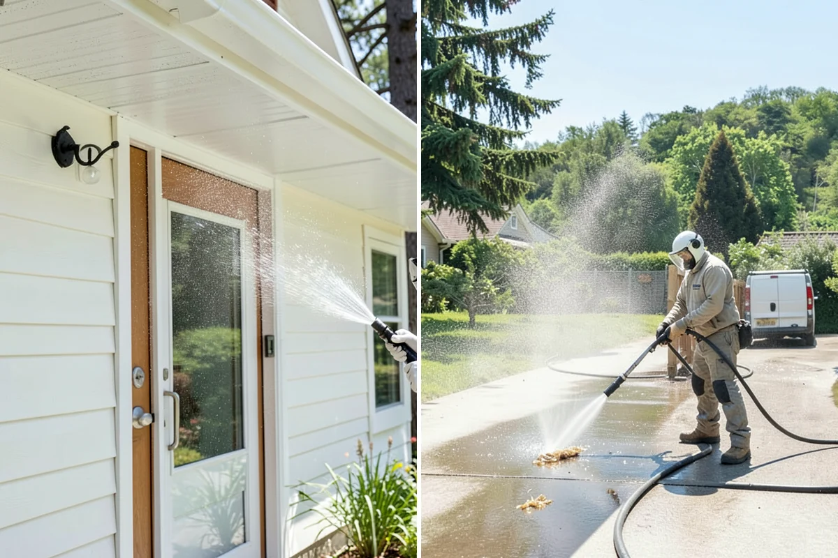 Driveway Oil Stain Removal in Shoreline, King County, WA - Assess the age and depth of the oil staining