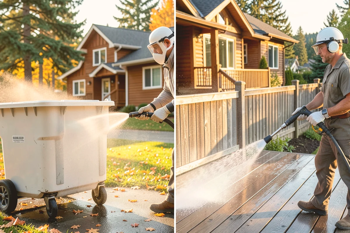 Driveway Oil Stain Removal in Snohomish, Snohomish County, WA - Assess the age and depth of the oil staining