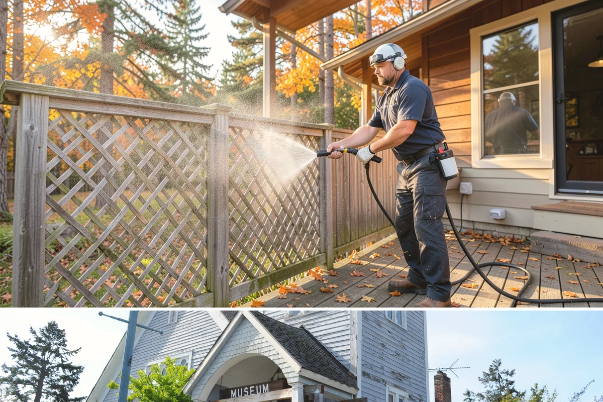Driveway Oil Stain Removal in Steilacoom, Pierce County, WA - Warmer summer temperatures help degreasers work faster and lift oil more effectively.