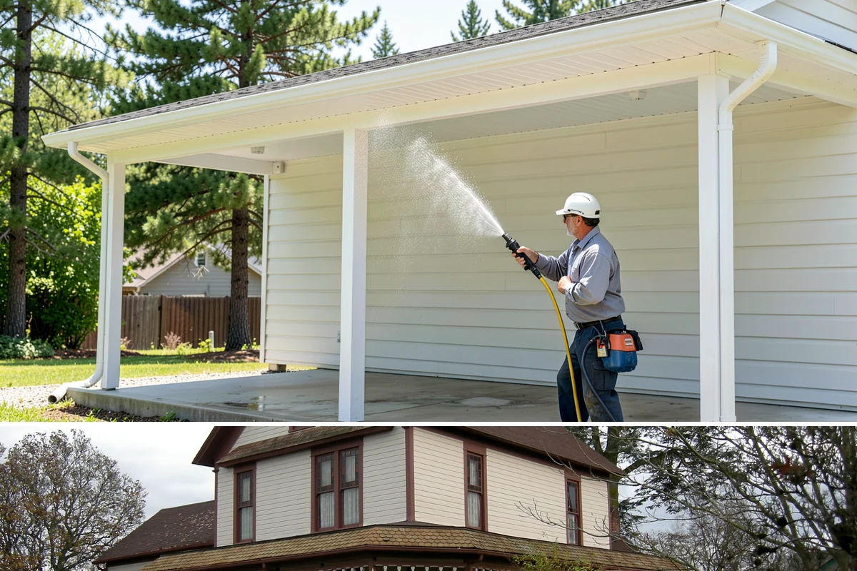 Driveway Oil Stain Removal in Sumner, Pierce County, WA - Warmer summer temperatures help degreasers work faster and lift oil more effectively.