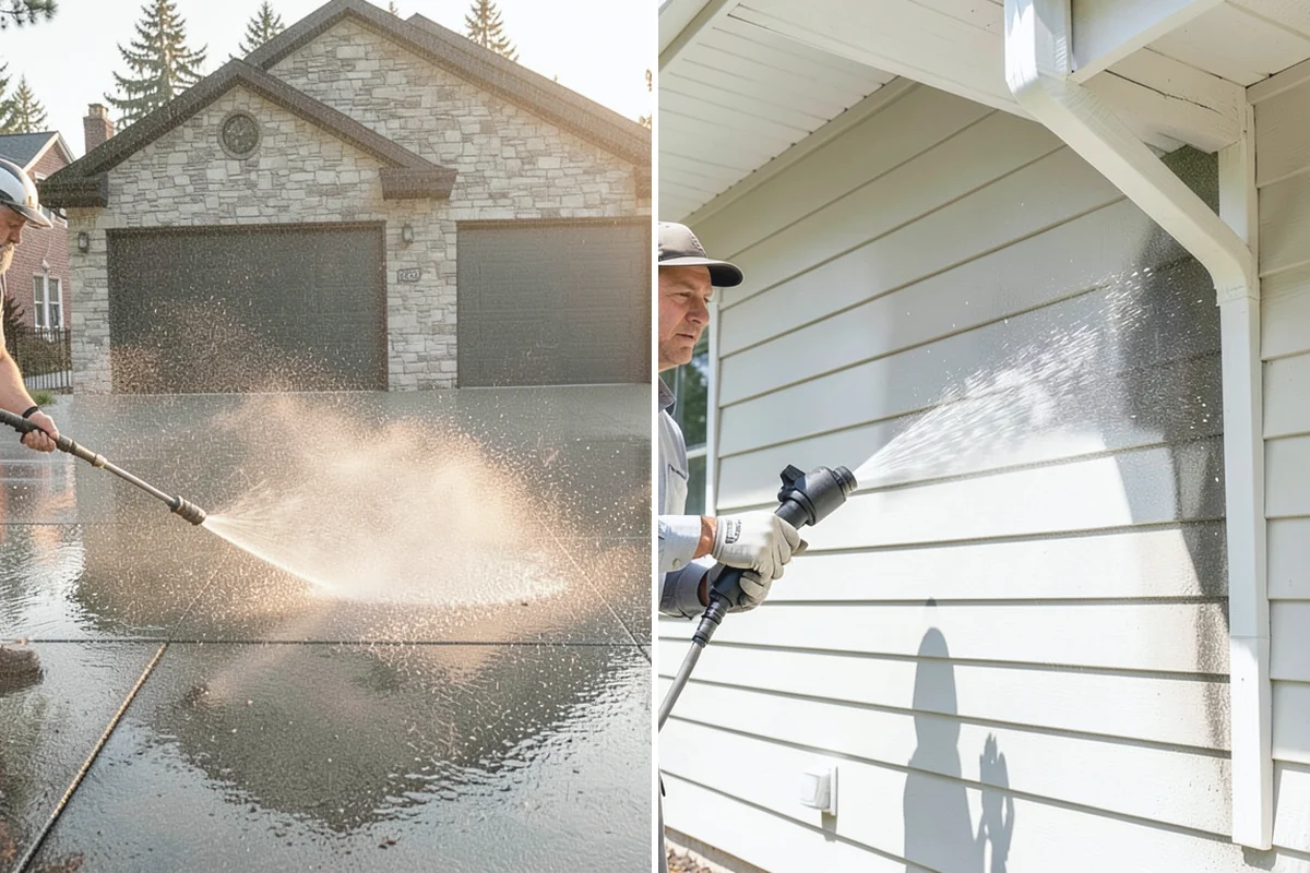 Driveway Oil Stain Removal in Wilkeson, Pierce County, WA - Assess the age and depth of the oil staining