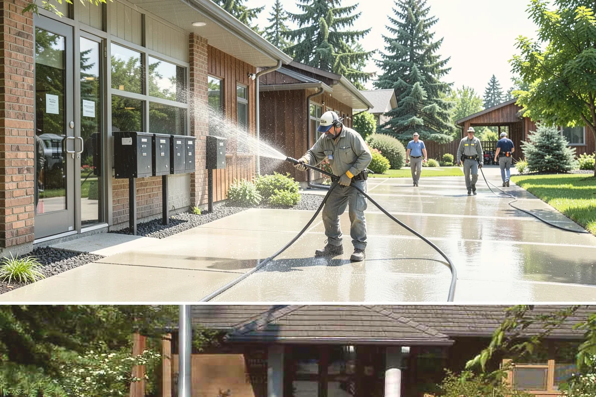 Driveway Oil Stain Removal in Yarrow Point, King County, WA - Warmer summer temperatures help degreasers work faster and lift oil more effectively.