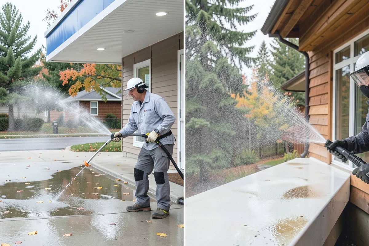 Driveway Paint Removal in Auburn, King County, WA - Identify the paint type and extent of the spill