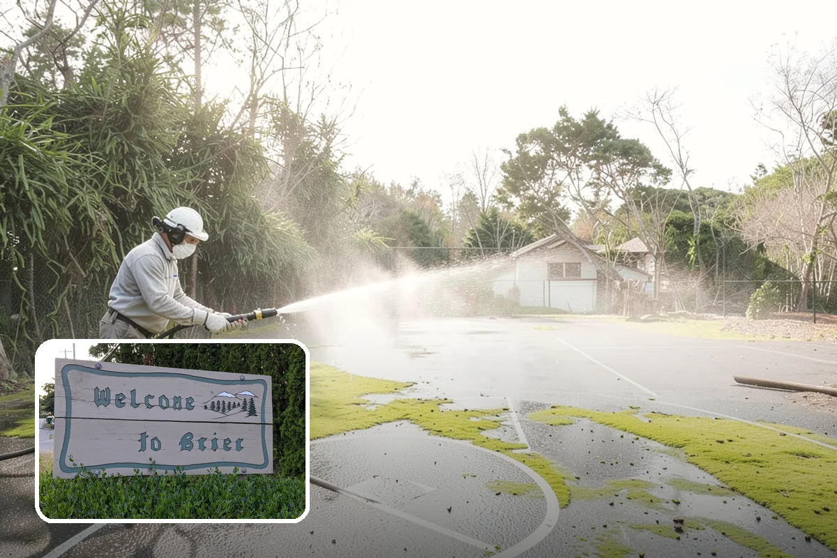 Driveway Paint Removal in Brier, Snohomish County, WA - Removes both latex and oil-based paint spills