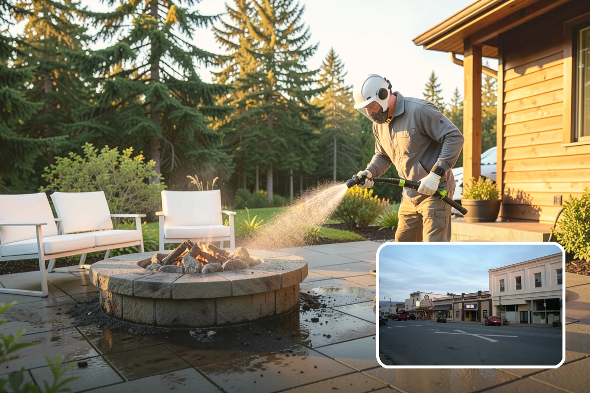 Driveway Paint Removal in Burlington, Skagit County, WA - Removes both latex and oil-based paint spills