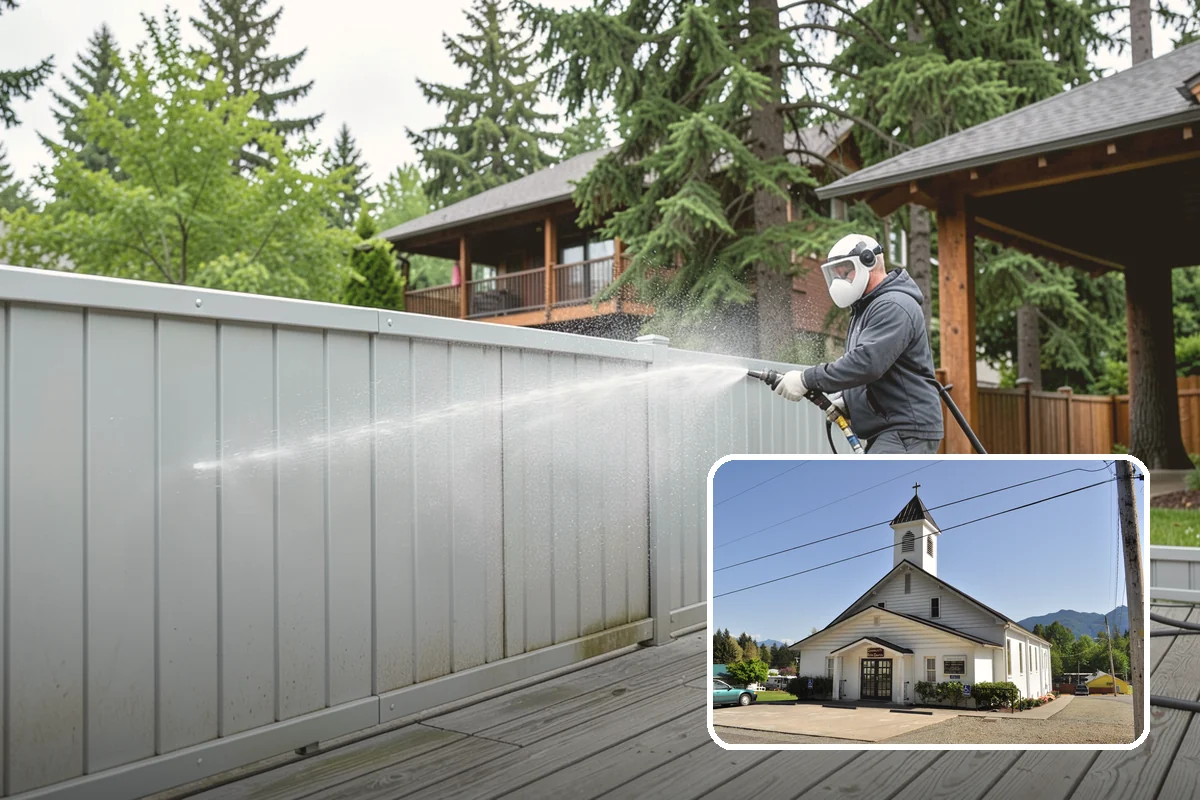Driveway Paint Removal in Concrete, Skagit County, WA - Removes both latex and oil-based paint spills