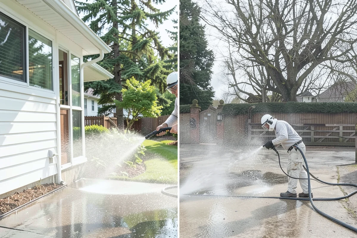 Driveway Paint Removal in Coupeville, Island County, WA - Identify the paint type and extent of the spill