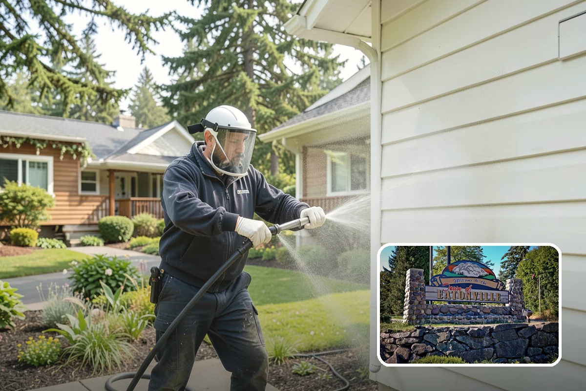 Driveway Paint Removal in Eatonville, Pierce County, WA - Removes both latex and oil-based paint spills