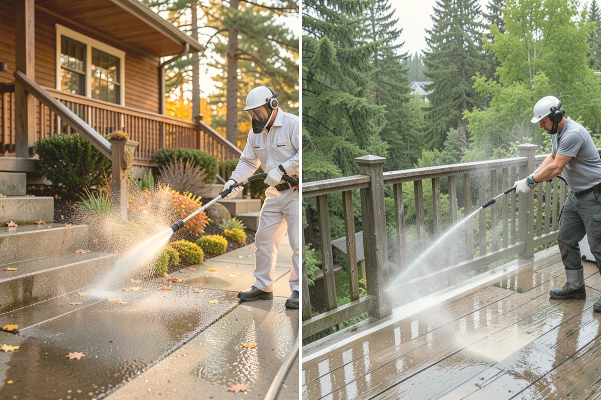 Driveway Paint Removal in Eatonville, Pierce County, WA - Identify the paint type and extent of the spill