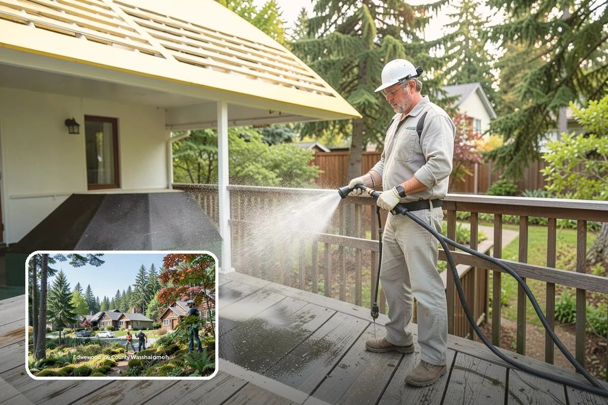 Driveway Paint Removal in Edgewood, Pierce County, WA - Removes both latex and oil-based paint spills