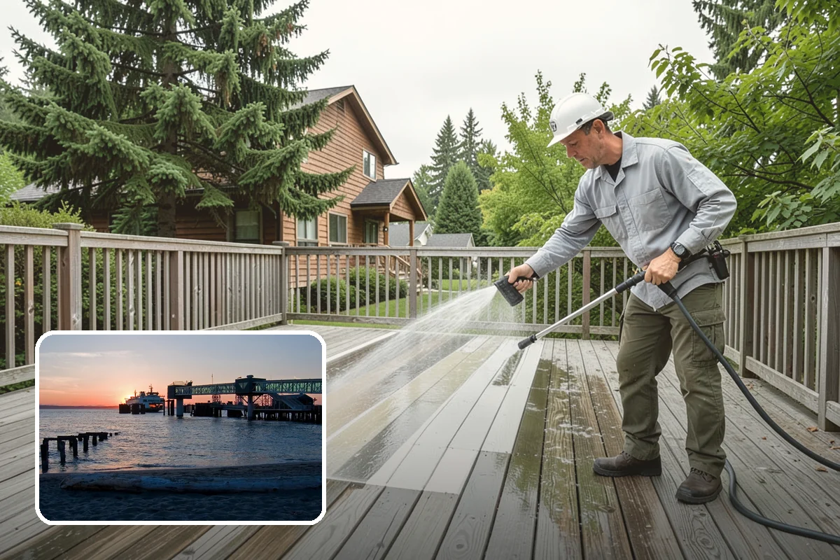 Driveway Paint Removal in Edmonds, Snohomish County, WA - Removes both latex and oil-based paint spills