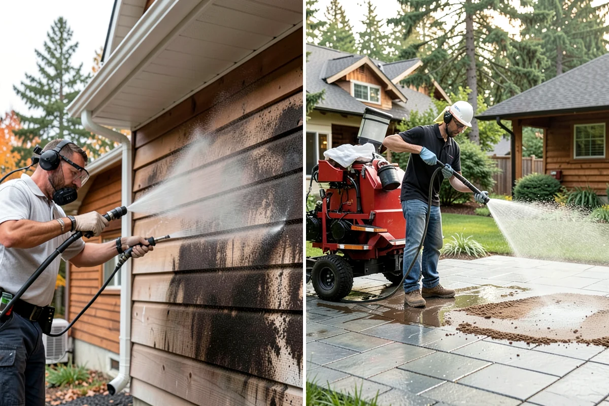 Driveway Paint Removal in Enumclaw, King County, WA - Identify the paint type and extent of the spill