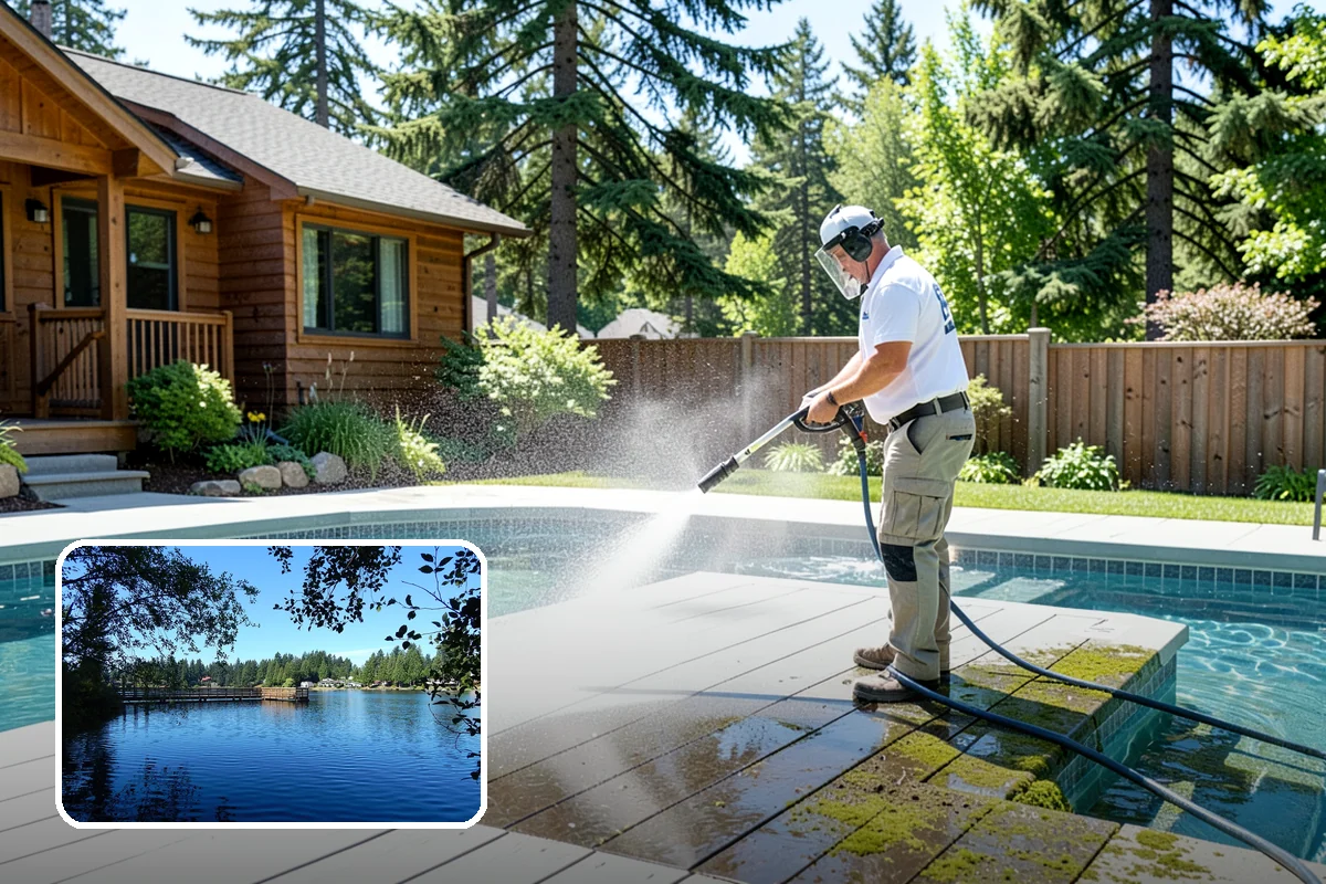 Driveway Paint Removal in Federal Way, King County, WA - Removes both latex and oil-based paint spills
