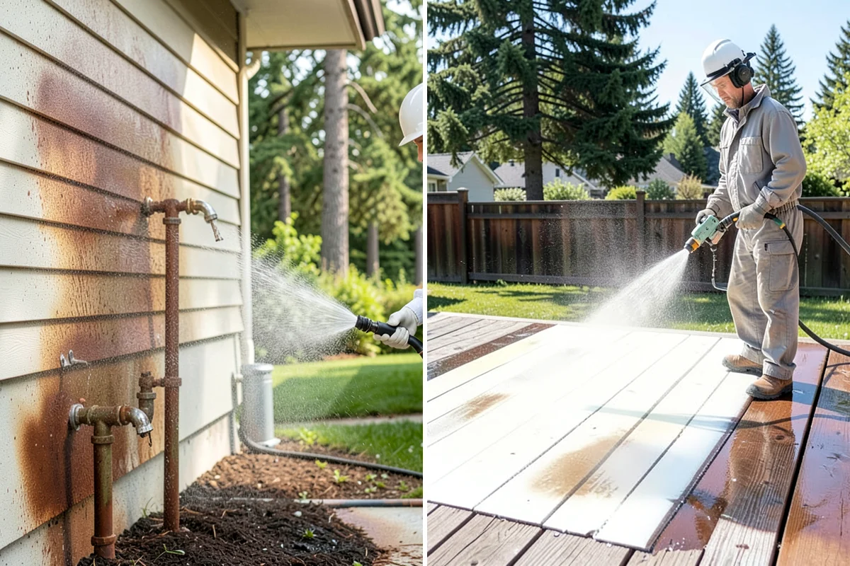 Driveway Paint Removal in Federal Way, King County, WA - Identify the paint type and extent of the spill