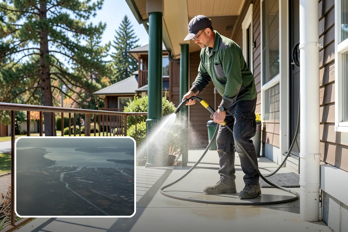 Driveway Paint Removal in Fife, Pierce County, WA - Removes both latex and oil-based paint spills