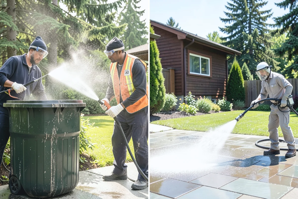 Driveway Paint Removal in Granite Falls, Snohomish County, WA - Identify the paint type and extent of the spill