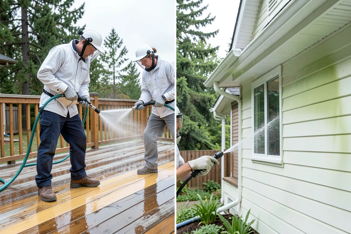Driveway Paint Removal in Kenmore, King County, WA - Identify the paint type and extent of the spill