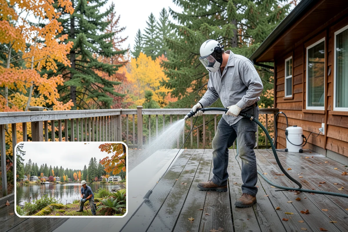 Driveway Paint Removal in La Conner, Skagit County, WA - Removes both latex and oil-based paint spills