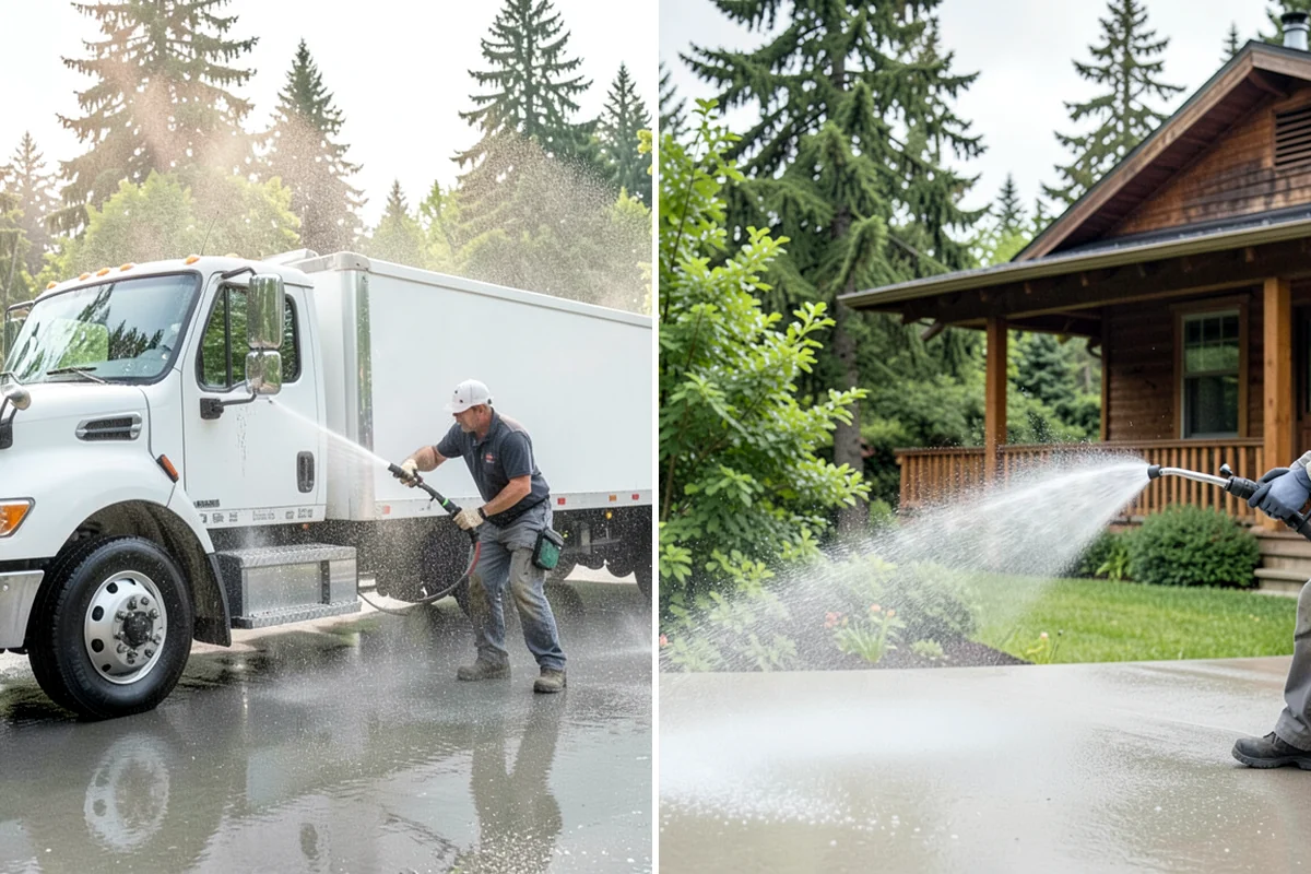 Driveway Paint Removal in Lake Forest Park, King County, WA - Identify the paint type and extent of the spill