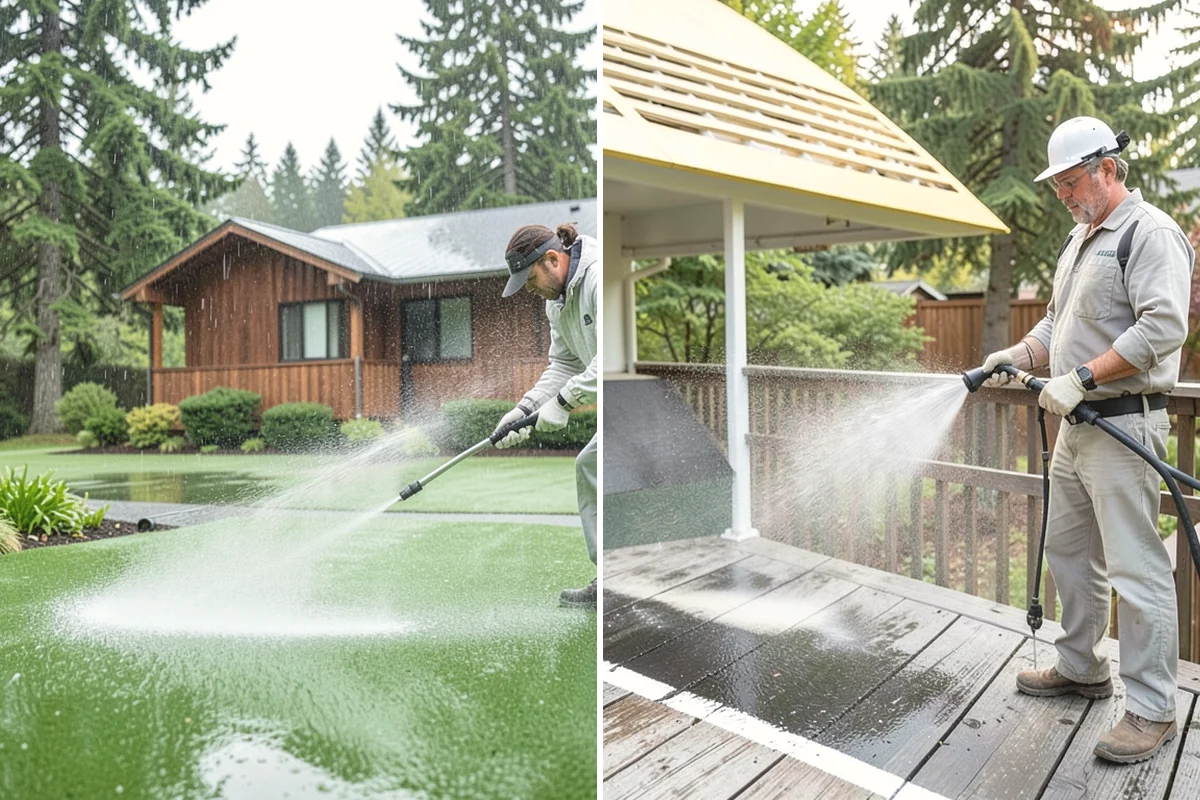 Driveway Paint Removal in Lake Stevens, Snohomish County, WA - Identify the paint type and extent of the spill