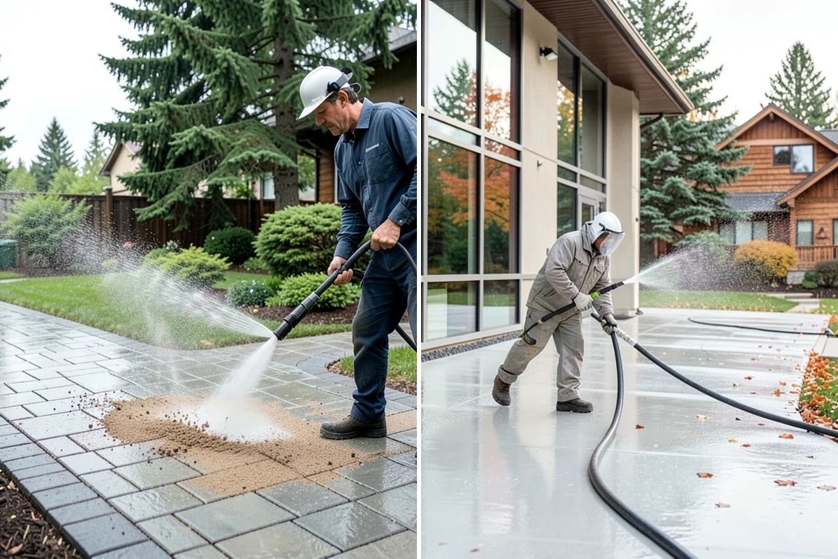Driveway Paint Removal in Lakewood, Pierce County, WA - Identify the paint type and extent of the spill