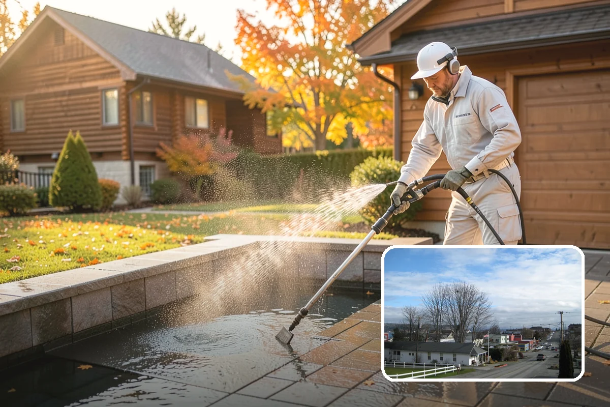 Driveway Paint Removal in Langley, Island County, WA - Removes both latex and oil-based paint spills
