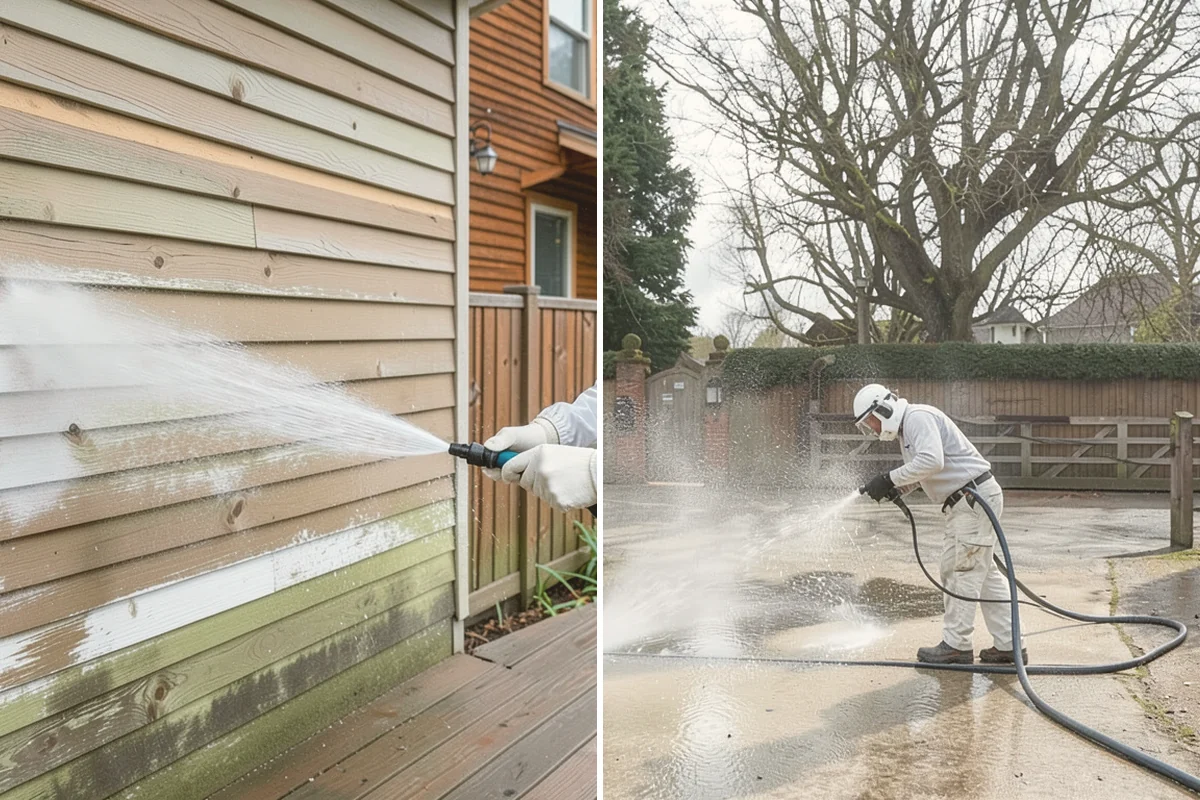 Driveway Paint Removal in Langley, Island County, WA - Identify the paint type and extent of the spill