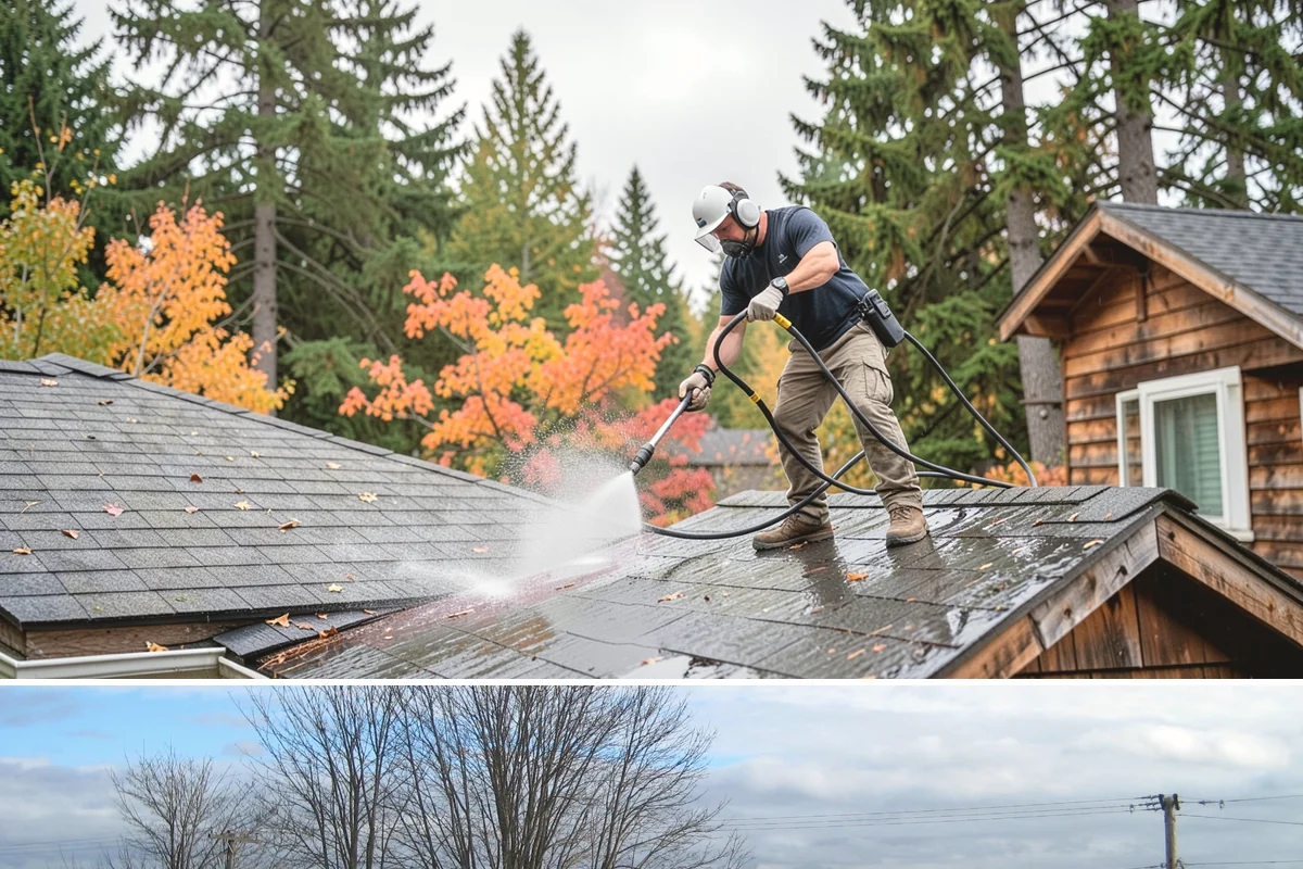 Driveway Paint Removal in Langley, Island County, WA - Dry, mild weather lets stripping agents work without dilution and speeds surface drying.