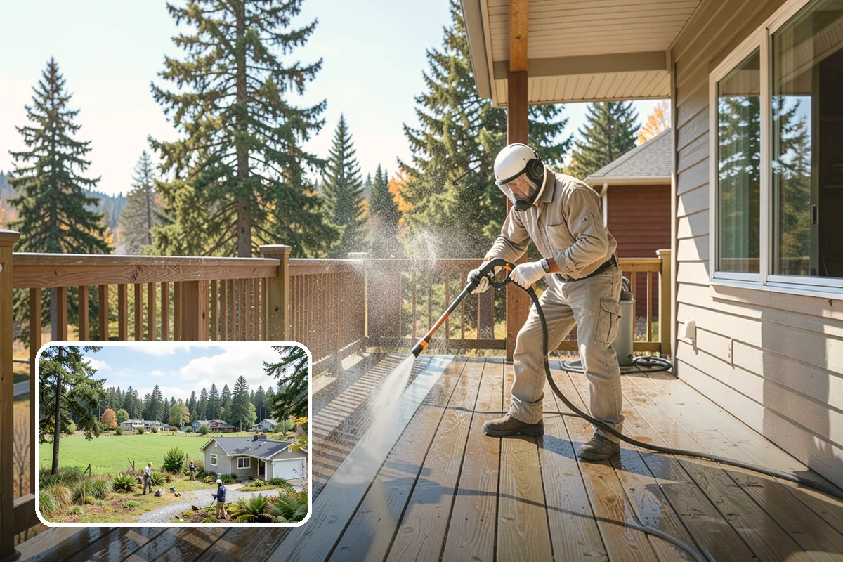 Driveway Paint Removal in Lyman, Skagit County, WA - Removes both latex and oil-based paint spills