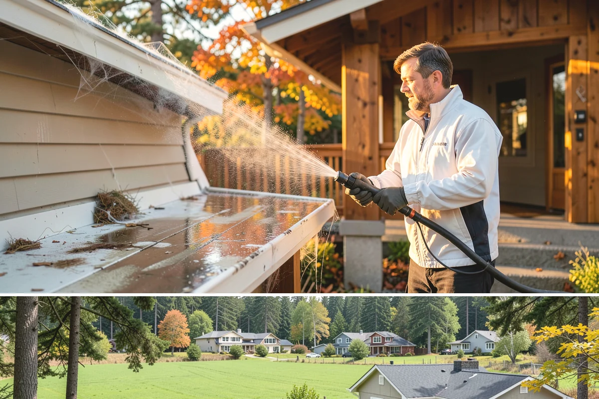 Driveway Paint Removal in Lyman, Skagit County, WA - Dry, mild weather lets stripping agents work without dilution and speeds surface drying.