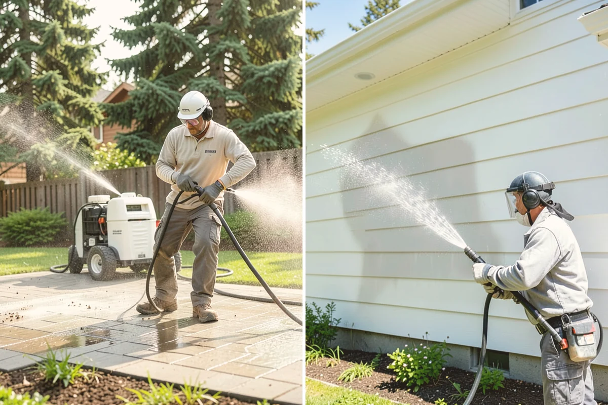 Driveway Paint Removal in Lynnwood, Snohomish County, WA - Identify the paint type and extent of the spill
