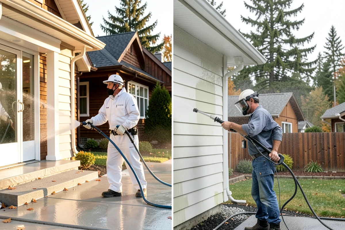 Driveway Paint Removal in Maple Valley, King County, WA - Identify the paint type and extent of the spill