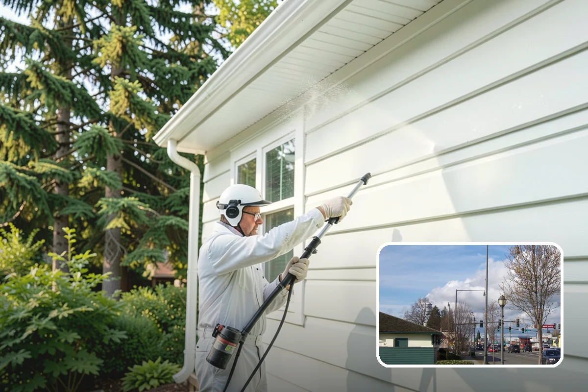 Driveway Paint Removal in Marysville, Snohomish County, WA - Removes both latex and oil-based paint spills