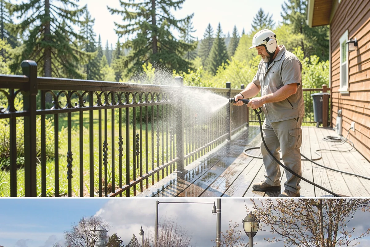 Driveway Paint Removal in Marysville, Snohomish County, WA - Dry, mild weather lets stripping agents work without dilution and speeds surface drying.