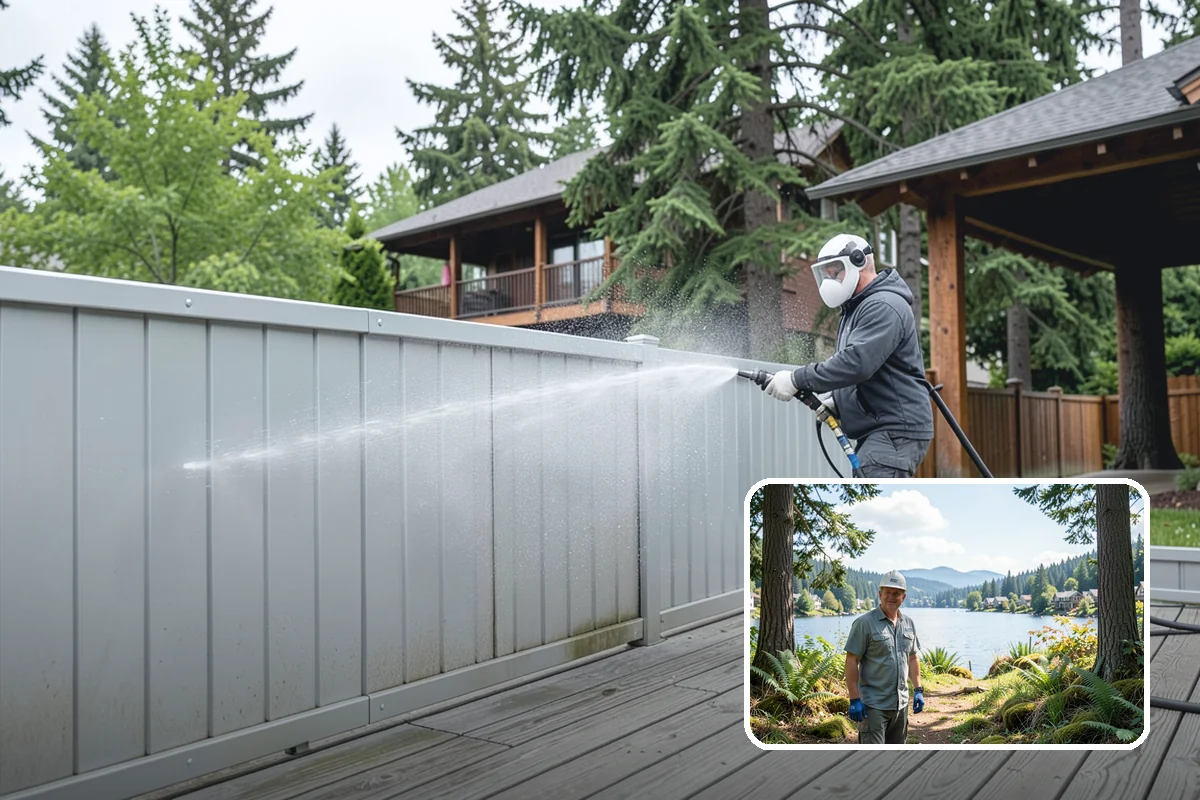 Driveway Paint Removal in Milton, King County, WA - Removes both latex and oil-based paint spills