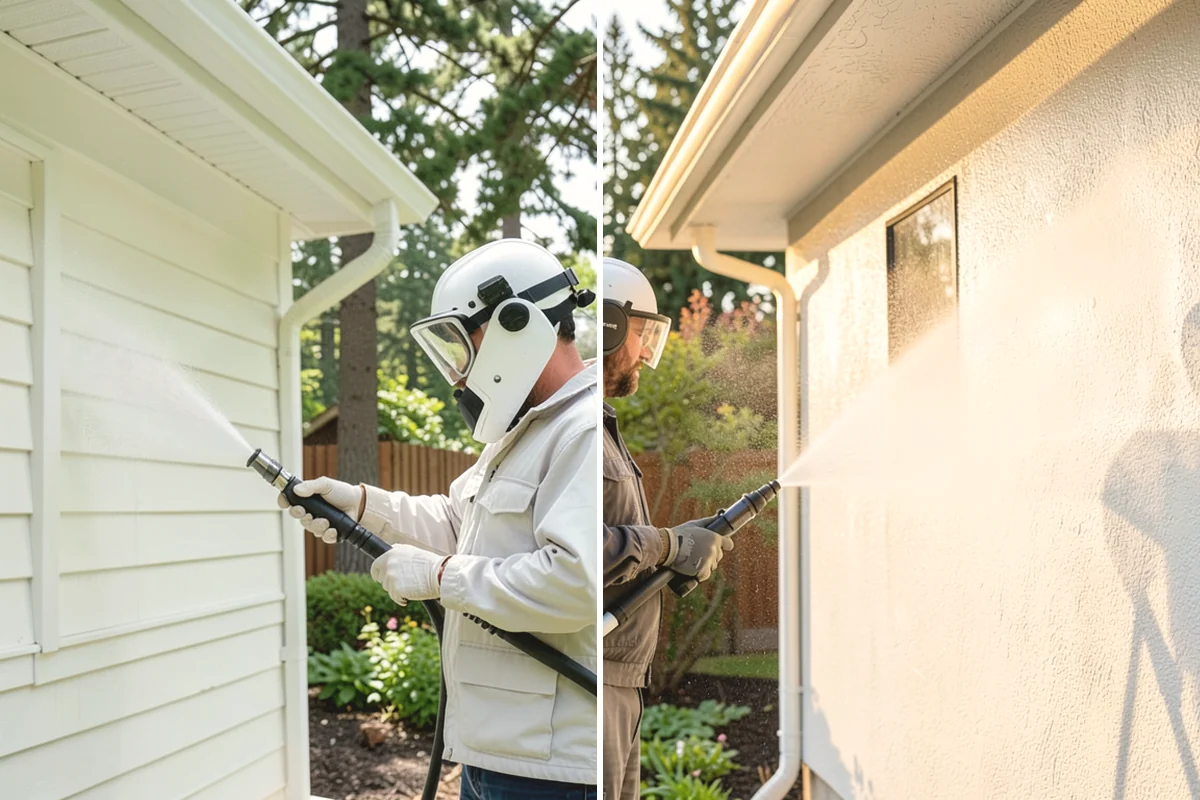 Driveway Paint Removal in Mountlake Terrace, Snohomish County, WA - Identify the paint type and extent of the spill