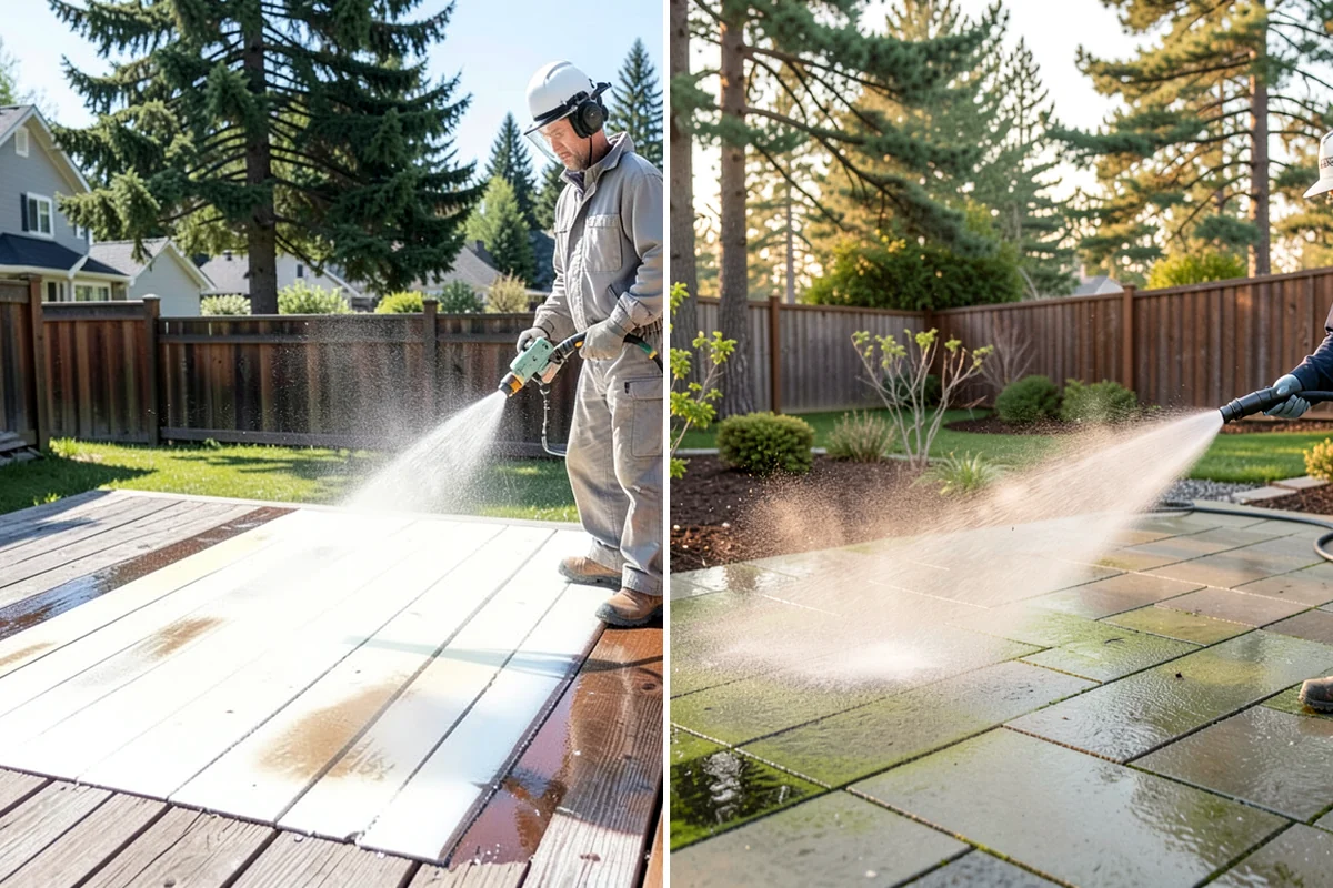 Driveway Paint Removal in Puyallup, Pierce County, WA - Identify the paint type and extent of the spill