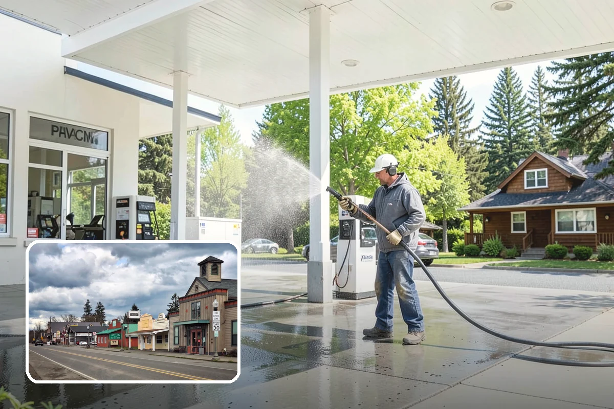 Driveway Paint Removal in Roy, Pierce County, WA - Removes both latex and oil-based paint spills