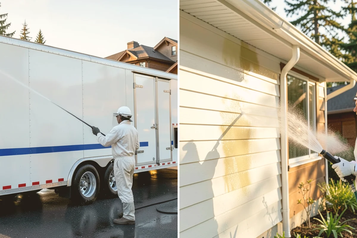 Driveway Paint Removal in Sammamish, King County, WA - Identify the paint type and extent of the spill