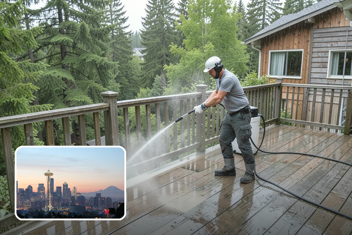 Driveway Paint Removal in Seattle, King County, WA - Removes both latex and oil-based paint spills
