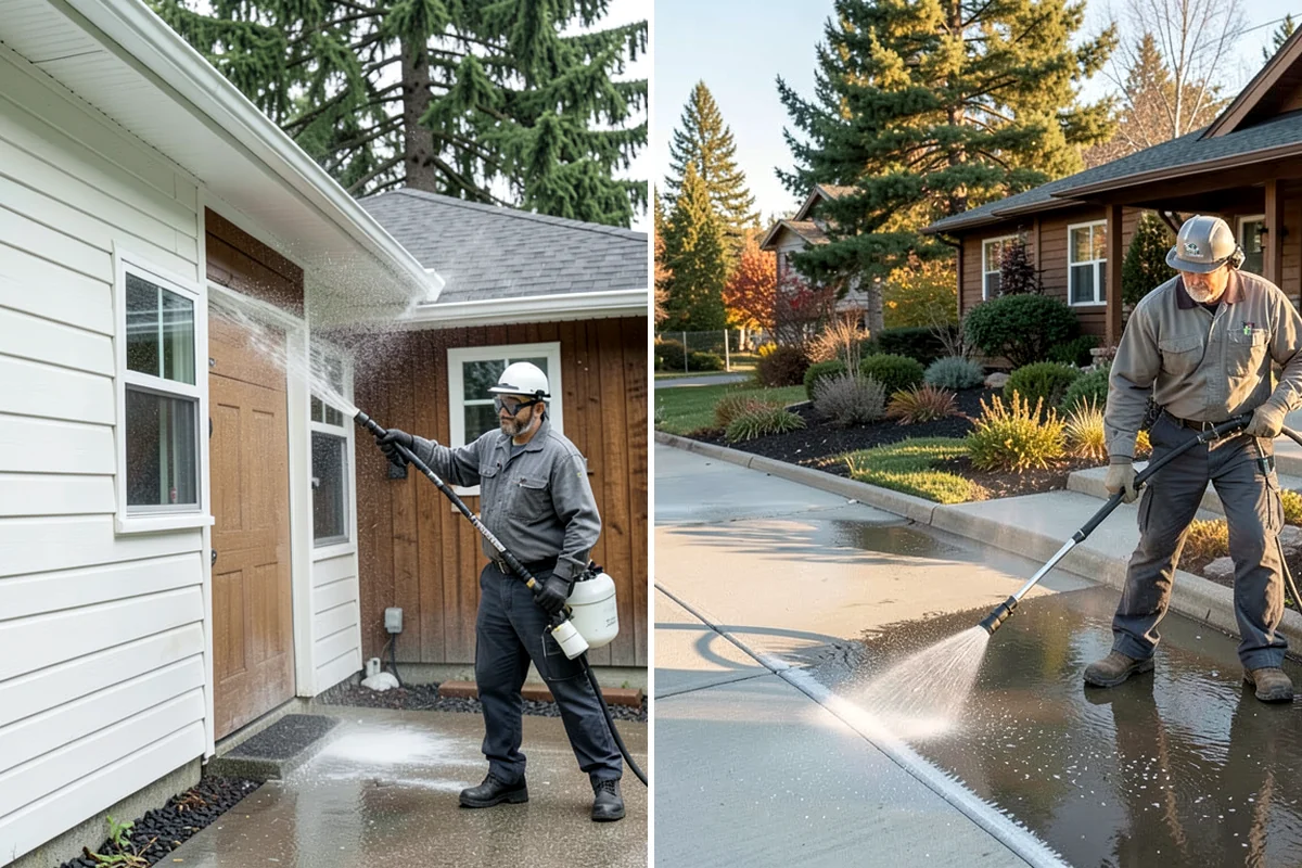 Driveway Paint Removal in Shoreline, King County, WA - Identify the paint type and extent of the spill