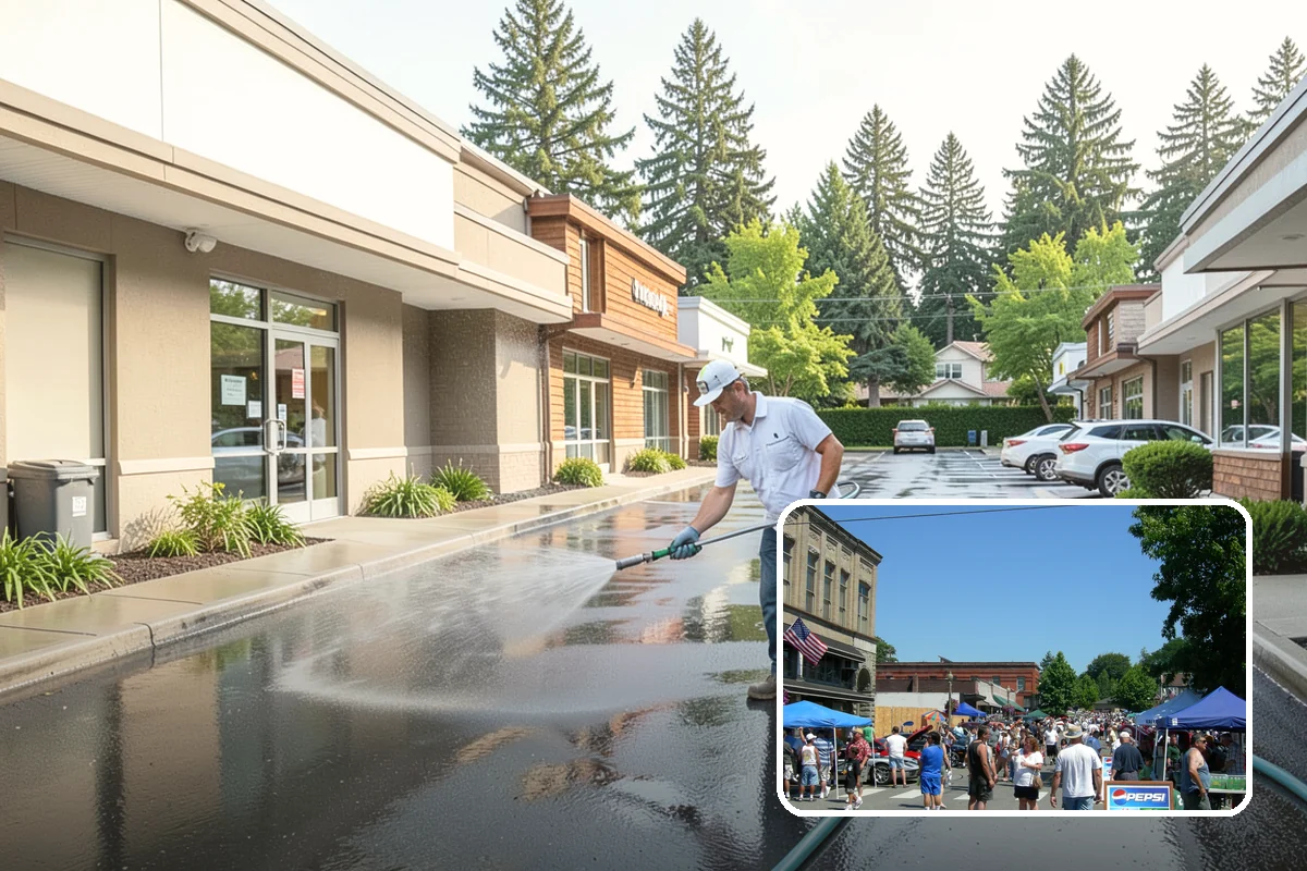 Driveway Paint Removal in Snohomish, Snohomish County, WA - Removes both latex and oil-based paint spills