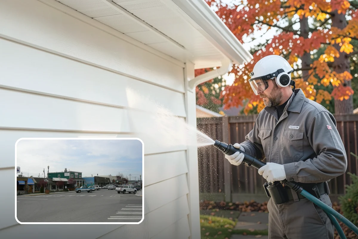Driveway Paint Removal in Stanwood, Snohomish County, WA - Removes both latex and oil-based paint spills