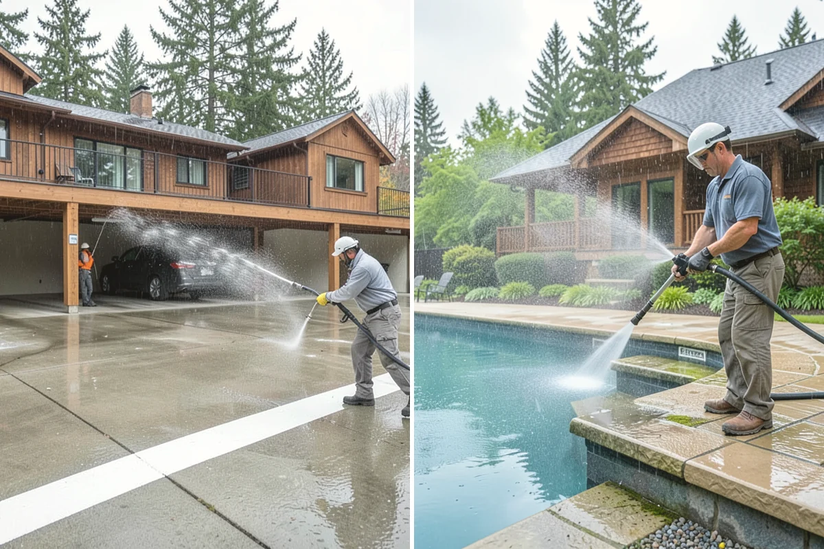 Driveway Paint Removal in Tacoma, Pierce County, WA - Identify the paint type and extent of the spill