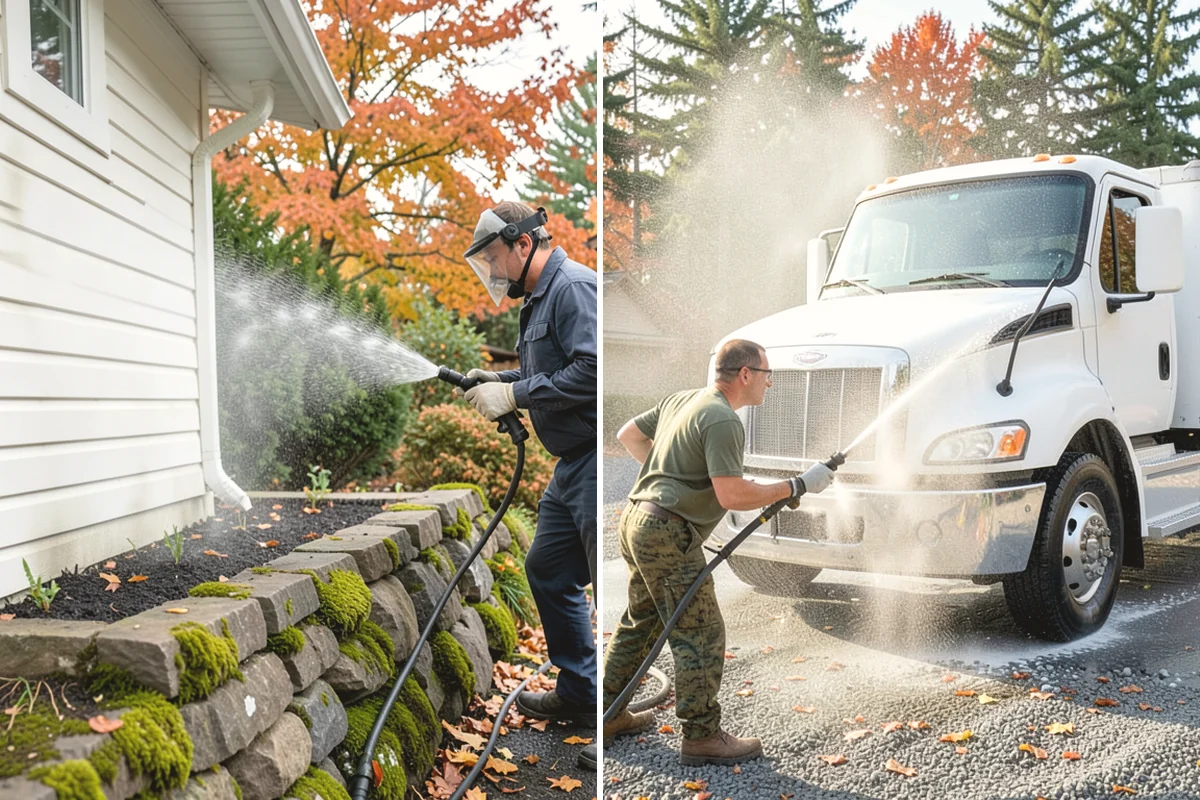 Driveway Paint Removal in Tukwila, King County, WA - Identify the paint type and extent of the spill