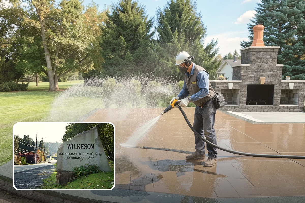 Driveway Paint Removal in Wilkeson, Pierce County, WA - Removes both latex and oil-based paint spills