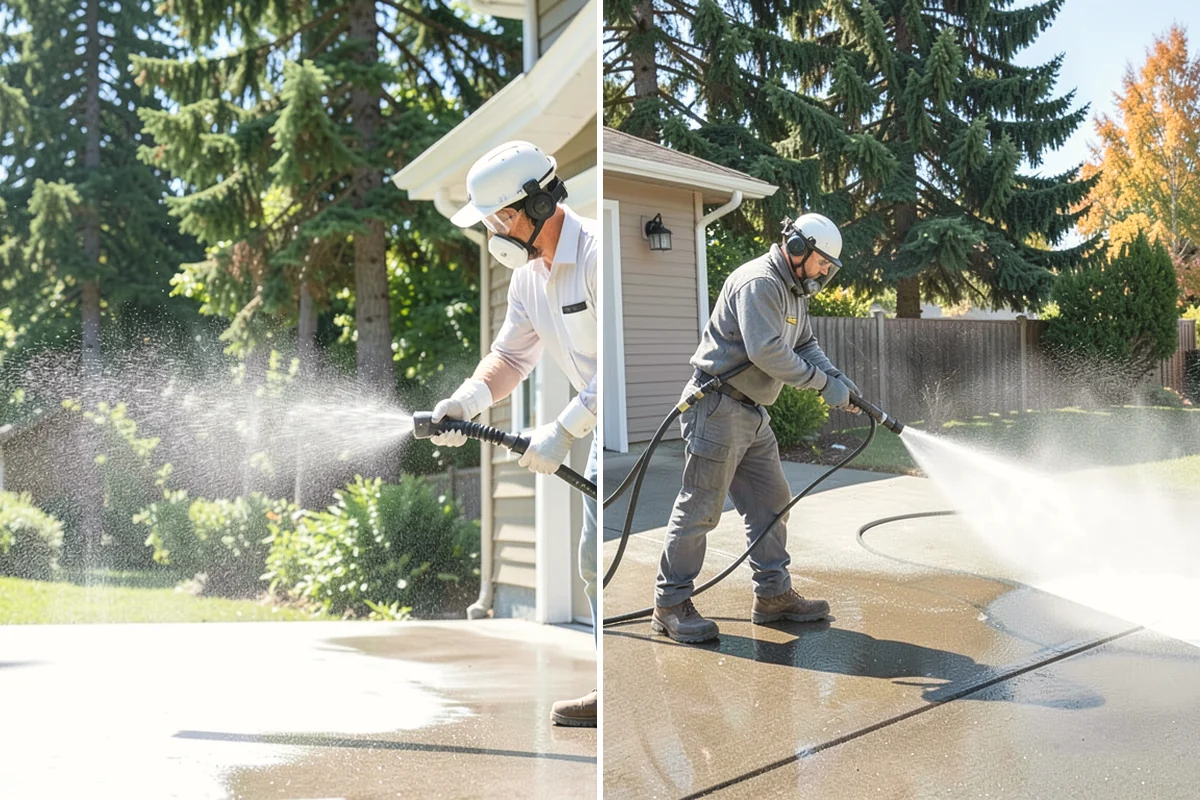 Driveway Paint Removal in Yarrow Point, King County, WA - Identify the paint type and extent of the spill