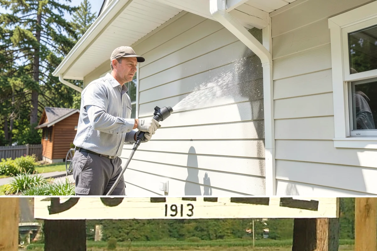 Driveway Pressure Washing in Duvall, King County, WA - Spring is popular for clearing a winter's worth of moss, though dry summer days work equally well.