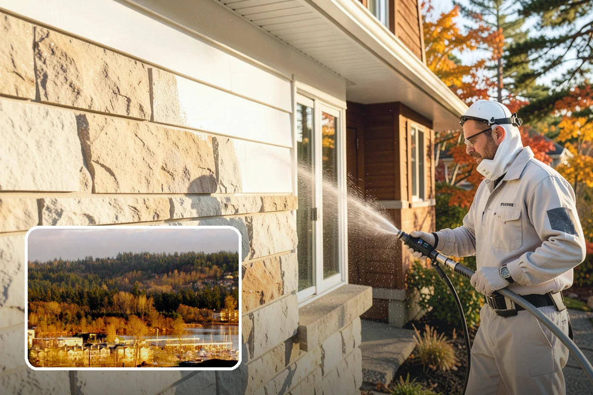 Driveway Pressure Washing in Kenmore, King County, WA - Removes slippery moss and mildew for safer footing